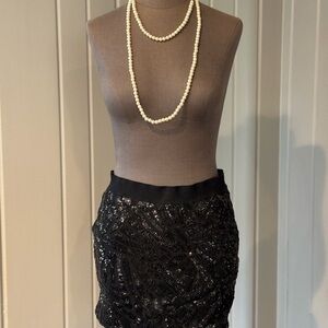 BCBG sequin skirt